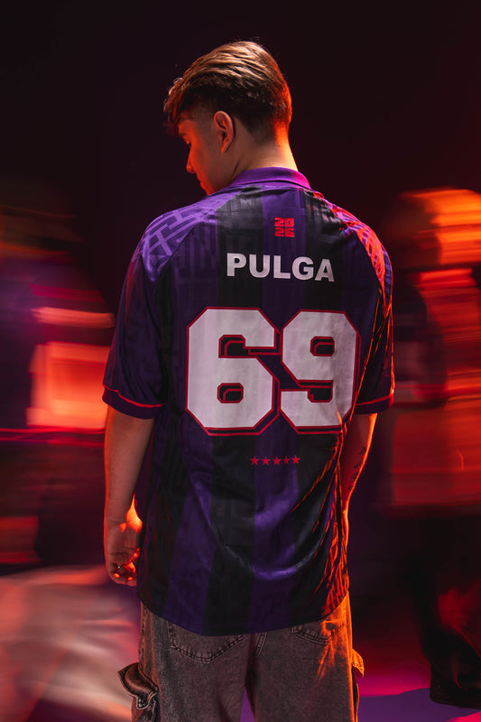 JERSEY COMEMORATIVA - PURPLE STORM - PULGA