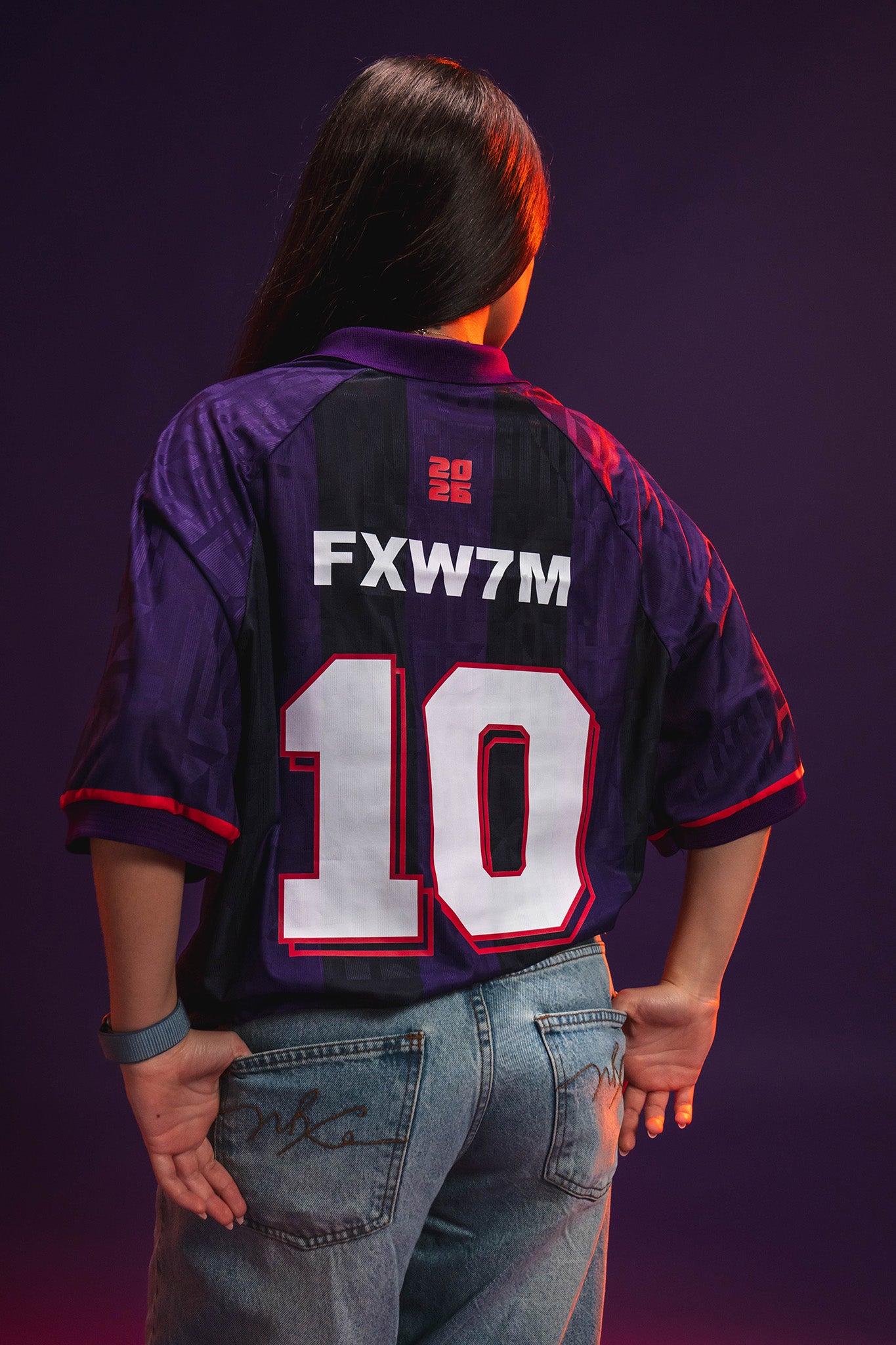 JERSEY COMEMORATIVA - PURPLE STORM - FXW7M