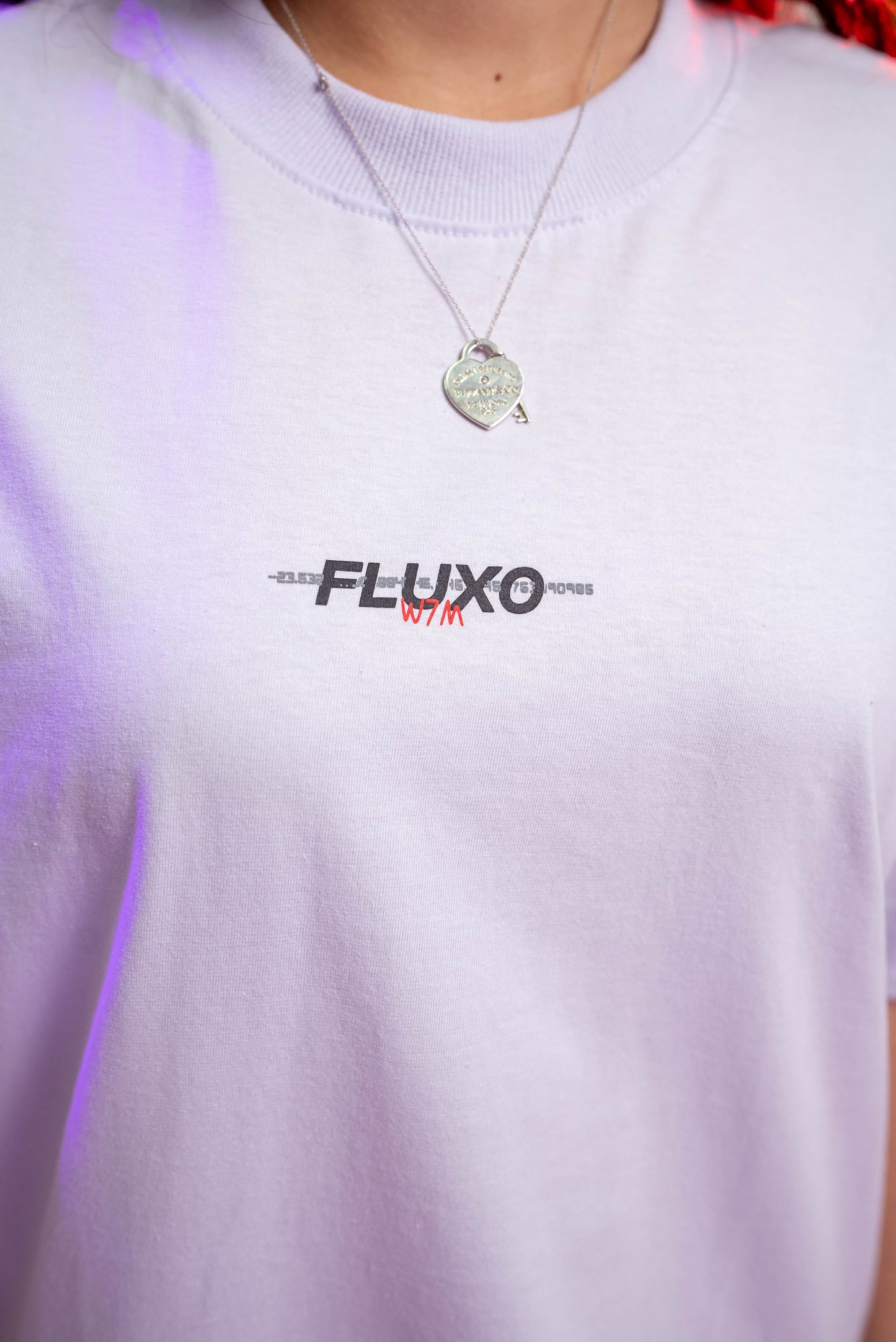 Camiseta Oversized - FUSÃO - Branco
