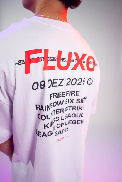 Camiseta Oversized - FUSÃO - Branco